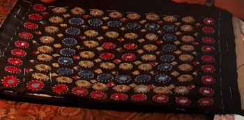 Broderie indienne ornée de miroirs